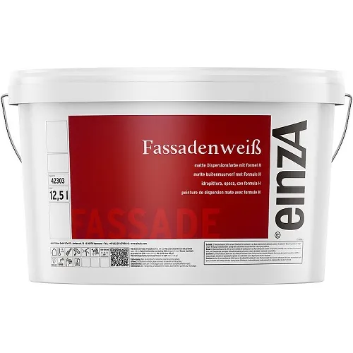 einzA Fassadenweiß Fassadenfarbe einzA Fassadenweiß Fassadenfarbe