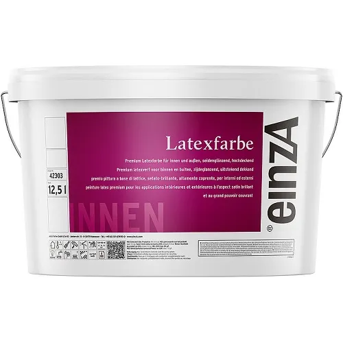einzA Latexfarbe Premium seidenglänzend