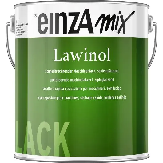 einzA Lawinol Maschinenlack Wunschfarbton seidenglanz einzA Lawinol Maschinenlack Wunschfarbton seidenglanz