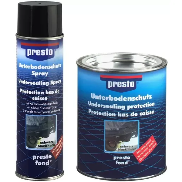presto Unterbodenschutz schwarz