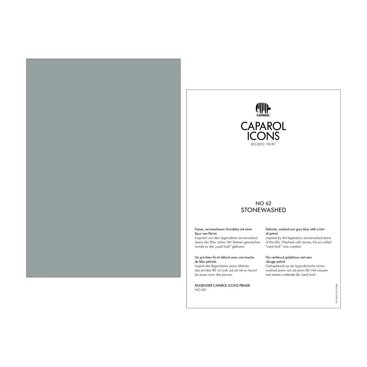 Caparol ICONS No 62 Stonewashed Caparol ICONS No 62 Stonewashed
