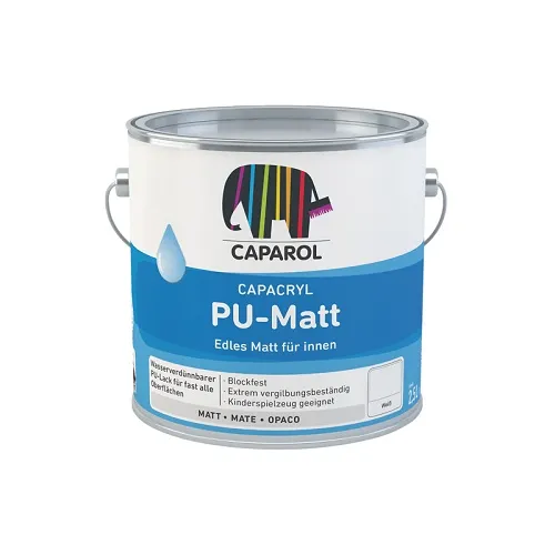Caparol Acryllack Capacryl PU Matt weiß Caparol Acryllack Capacryl PU Matt weiß