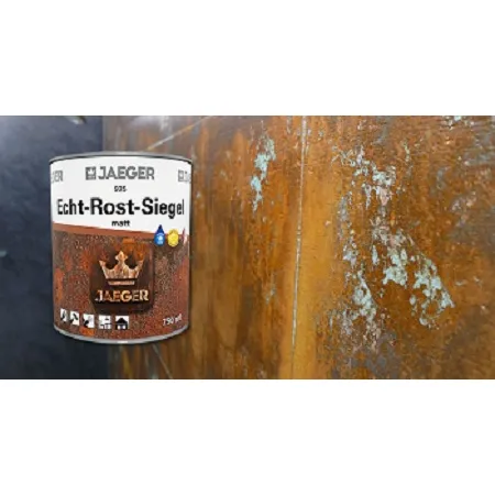 Jaeger 925 Echt Rost Siegel farblos matt Jaeger 925 Echt Rost Siegel farblos matt