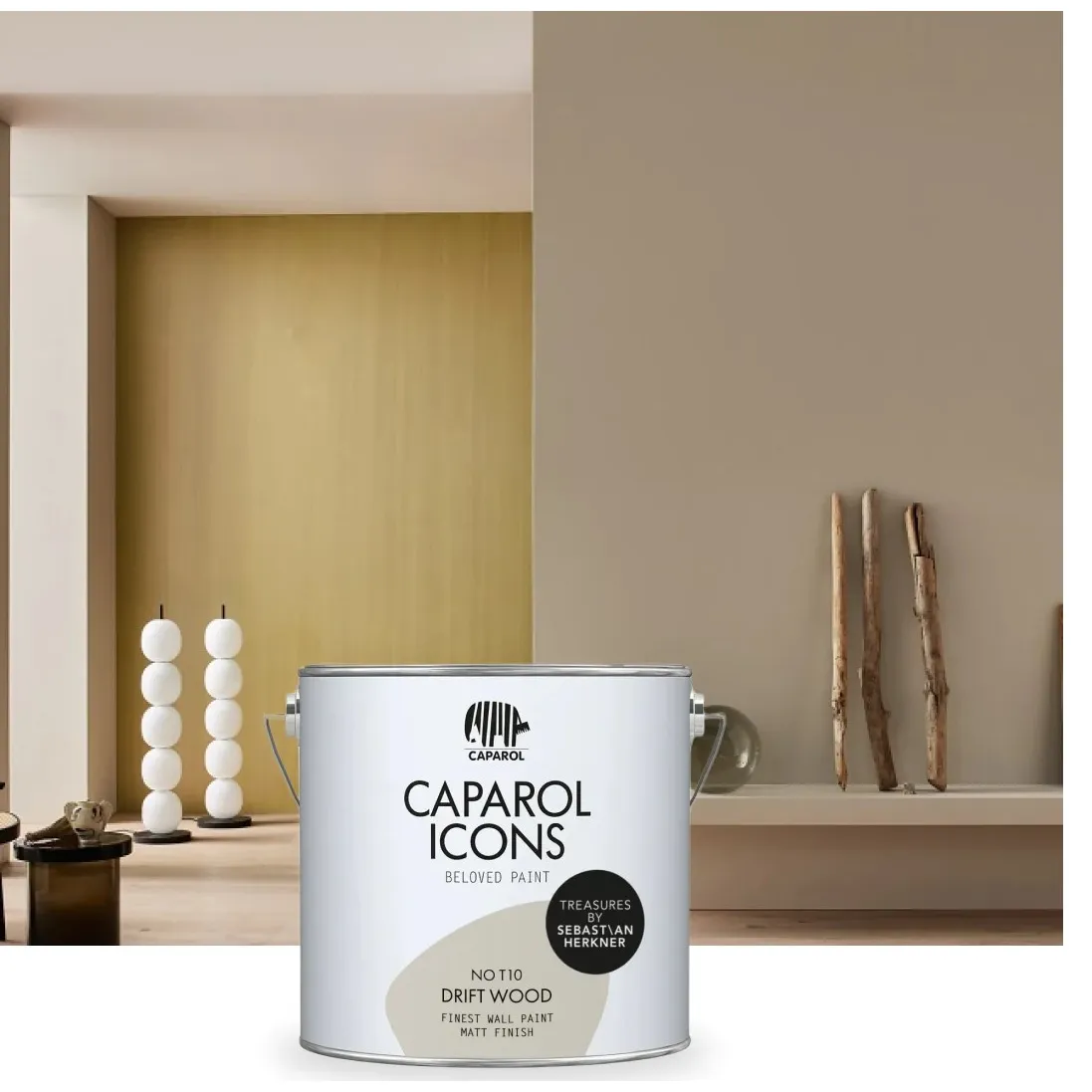 Caparol ICONS No T10 Drift Wood Caparol ICONS No T10 Drift Wood