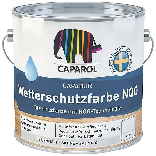 Caparol Capadur Wetterschutzfarbe NQG weiß