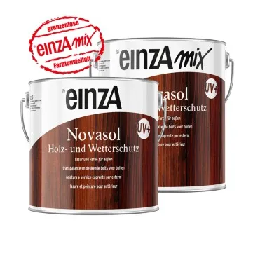einzA Novasol UV+ Holzlasur Gori Farbtöne einzA Novasol UV+ Holzlasur Gori Farbtöne