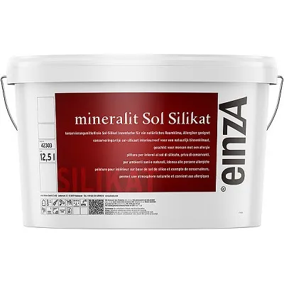 einzA mineralit Sol Silikat Wandfarbe einzA mineralit Sol Silikat Wandfarbe