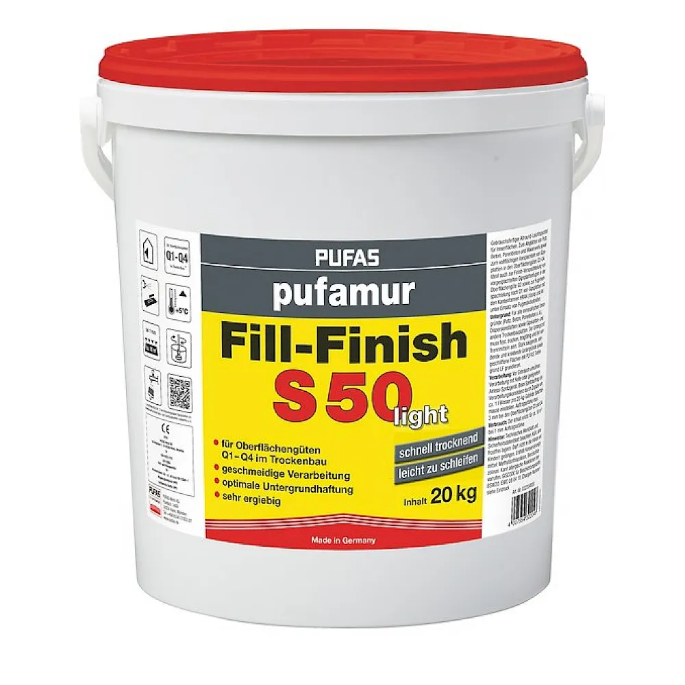 Pufas Pufamur Fill Finish S 50 light technische Information Pufas Pufamur Fill Finish S 50 light technische Information