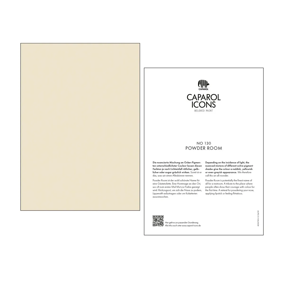 Caparol ICONS No 130 Powder Room Caparol ICONS No 130 Powder Room