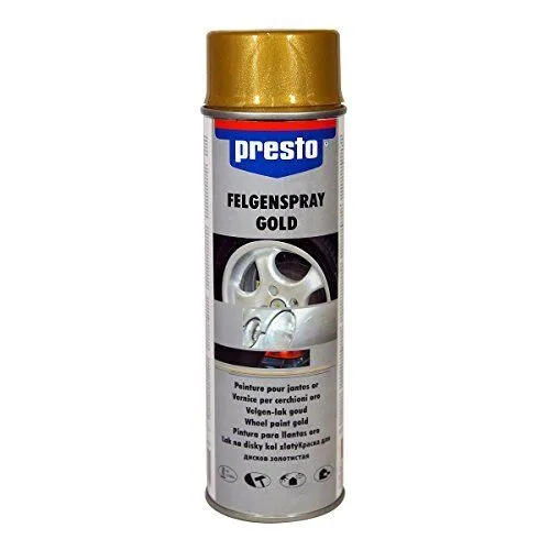 presto Sprühlack Felgengold